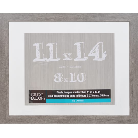 Gray Belmont Float Frame by Studio Décor®